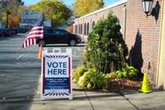 Polling at Macalester Plymouth United Church.