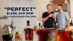 Wyndham Clark helps Chance Cozby make the perfect post-round cocktail