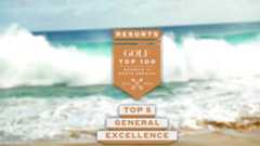 Here are the absolute best golf resorts for overall excellence