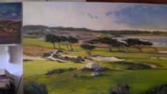 Meet the greenskeeper who turns golf holes into fine art