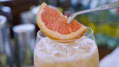 'Jonesy' margarita from The Deck in Punta Mita