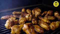 Make these delicious wings over charcoal for your next tailgate