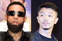 ルイス・ネリ(左)と中谷潤人