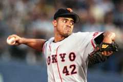 メジャーでも勝ち星があったホセ・パラ（１９９９年、横浜スタジアム）