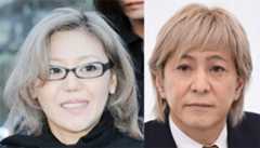 左からKEIKO、小室哲哉