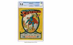 「スーパーマン」第1巻(ヘリテージ・オークションズの公式サイトから)