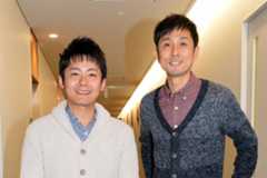 ロザンの菅広文(左)と宇治原史規 