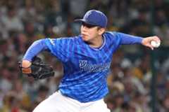 ６回途中２失点でマウンドを降りたDeNA・東克樹