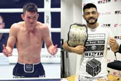 ホベルト・サトシ・ソウザ(右)と戦う気満々だった青木真也だが…