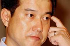 「恥ずかしくない記者にならなきゃ」。筆者に諭してくれた原監督（２００３年）