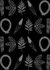 background image representing nature elements