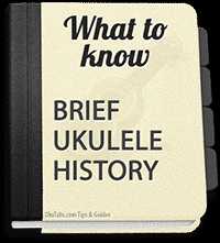 All you need to know about ukulele history. Still very brief. Only headlines.