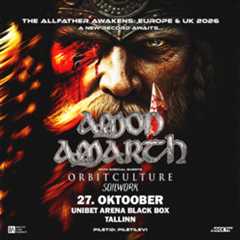 Amon Amarth + Orbit Culture + Soilwork 2026