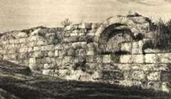 The Wall of Servius Tullius in the 19th century