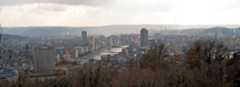 Liège, vu depuis la citadelle