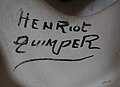 Faïence de Quimper : signature Henriot, après 1922
