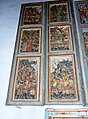 Crozon, église paroissiale Saint-Pierre, retable des Dix Mille Martyrs, vue partielle 2