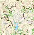 Carte de la ville de Quimper