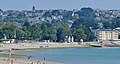 Français : Crozon : la plage de Morgat vue de la route menant au port 2