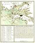 Carte de la rade et des ports de Brest (1779).