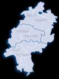 Position of Kassel in Hesse