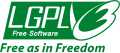 GNU LGPL v3 logo