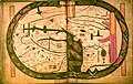 World map of Beatus of Liébana, 1050 AD