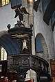 Crozon : église paroissiale Saint-Pierre, la chaire à prêcher