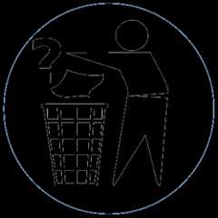 inside circle with question mark as JPEG