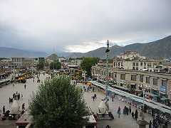 View from the Roof over the Jokhang Sqare