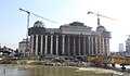 The Archaeological Museum of Macedonia under construction (2011)