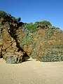 Falaise en arrière de la plage du Bas-Pouldu 2.
