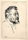 Portrait of Max Slevogt, 1917