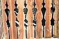 Wooden fence detail