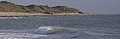 beach and lighthouses at Dishoek