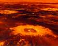 Craters Danilova, Aglaonice and Saskia, computer generated