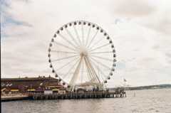 The Great Wheel located on the waterfront in Seattle, WA