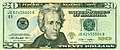 Series 2004 $20 bill (obverse)