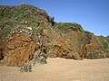 Falaise en arrière de la plage du Bas-Pouldu 1.