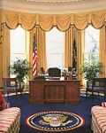 Oval Office during Clinton Administration.