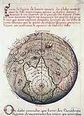 Map of Antarctica by Jacques de Vaux, 1583