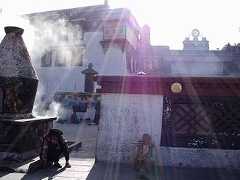 Incense Burner in Front of Jokhang