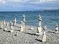 A collection of cairns near Konstanz