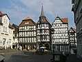 Marketplace, some Timber framed houses in Hesse