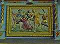 Crozon, église paroissiale Saint-Pierre, une autre des scènes du retable des dix mille martyrs