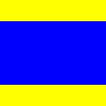 English: International signal flag Deutsch: Internationale Signalflagge