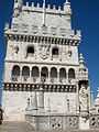Torre de Belem with the typical Manueline style