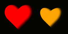 CSS Heart Relaxed and Flexed