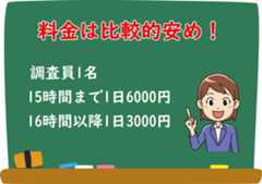 響・Agent（響エージェント）の浮気調査の料金は安い