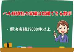 ハル探偵社の浮気調査の相談実績